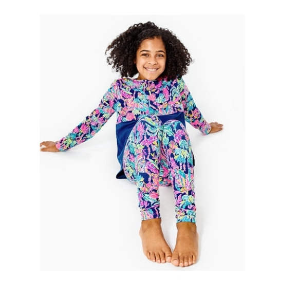 NWOT Lilly Pulitzer Girls Leggings, 2 pair Size Girls XL 12-14 - Picture 8 of 9